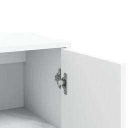Berkfield Home Sideboard White 60x31x84 cm Engineered Wood - Size: 60 x 31 x 84 cm - thumbnail 8
