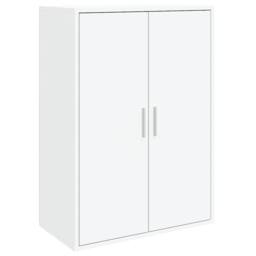 Berkfield Home Sideboard White 60x31x84 cm Engineered Wood - Size: 60 x 31 x 84 cm - thumbnail 3