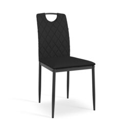 More4Homes Haydon Extending Dining Table & Chairs - Oak Effect Table Top w Black Legs + Monza Faux Leather Dining Chair Set Of 4 - thumbnail 6