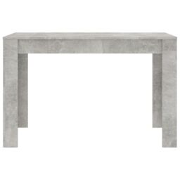 Berkfield Home Dining Table Concrete Grey 120x60x76 cm Engineered Wood - Size: 120 x 60 x 76 cm - thumbnail 4