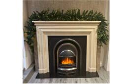Outdoor Living 270cm Premium Mixed branch Pre-lit Green Christmas Garland - Size: 270 cm x 35 cm - thumbnail 1