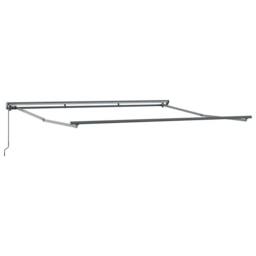Berkfield Home Retractable Awning Burgundy Red 400x300 cm Polyester & Metal - thumbnail 5