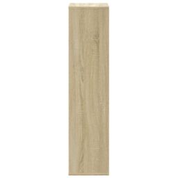 Berkfield Home Bookcase Sonoma Oak 50x25x105 cm Engineered Wood in Brown - Size: 50 x 25 x 105 cm - thumbnail 5