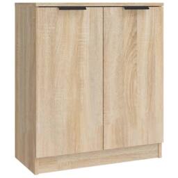 Berkfield Home Sideboards 3 pcs Sonoma Oak Engineered Wood in Light Brown - thumbnail 7