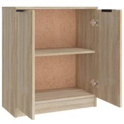 Berkfield Home Sideboards 3 pcs Sonoma Oak Engineered Wood in Light Brown - thumbnail 8