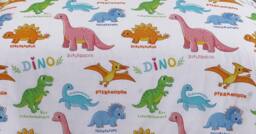 Homes-Linen Baby Dino Duvet Cover with Pillowcase Bedding Set - Size: Single - thumbnail 3