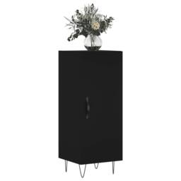 Berkfield Home Sideboard Black 34.5x34x90 cm Engineered Wood - thumbnail 3
