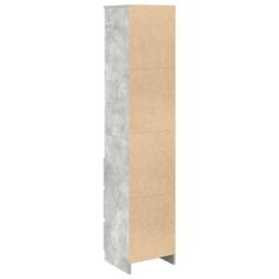 Berkfield Home Highboard Concrete Grey 37.5x35x180 cm Engineered Wood - thumbnail 8