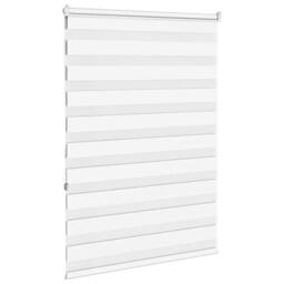 Berkfield Home Zebra Blind White 95x150 cm Fabric Width 90.9 cm Polyester - thumbnail 4