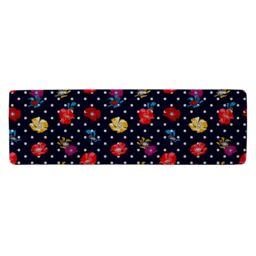 Benjamin Tate Design Flowers & Spots Runner Rug in Natural - Size: 67 cm x 230 cm - thumbnail 1