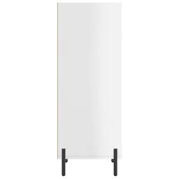 Berkfield Home Sideboard High Gloss White 34.5x32.5x90 cm Engineered Wood - thumbnail 5