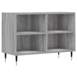 Berkfield Home TV Cabinet Grey Sonoma 69.5x30x50 cm Engineered Wood - thumbnail 3