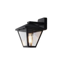 Netlighting PRISMA Outdoor DOWN Wall Lanterns Anthracite IP44 19.1x21.8x16cm in Black - Size: 19.1x21.8x16 cm - thumbnail 1