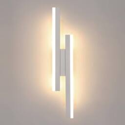 Pheashine White 40cm Parallel LED Wall Light 16W Dimmable 3000K-6500K Acrylic - thumbnail 1