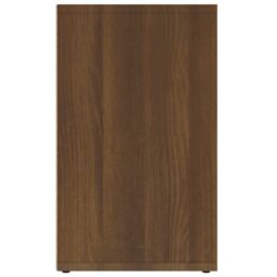 Berkfield Home Shoe Cabinet Brown Oak 52.5x30x50 cm - thumbnail 5