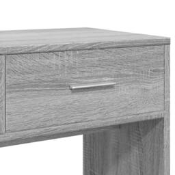Berkfield Home Dressing Table with Mirror Grey Sonoma 80x39x80 cm - Size: 80 x 39 x 80 cm - thumbnail 8