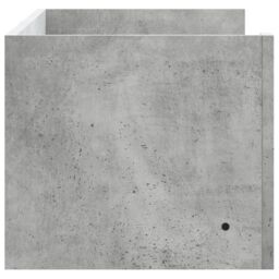 Berkfield Home Wall Shelf Concrete Grey 100x35x30.5 cm Engineered Wood - thumbnail 5