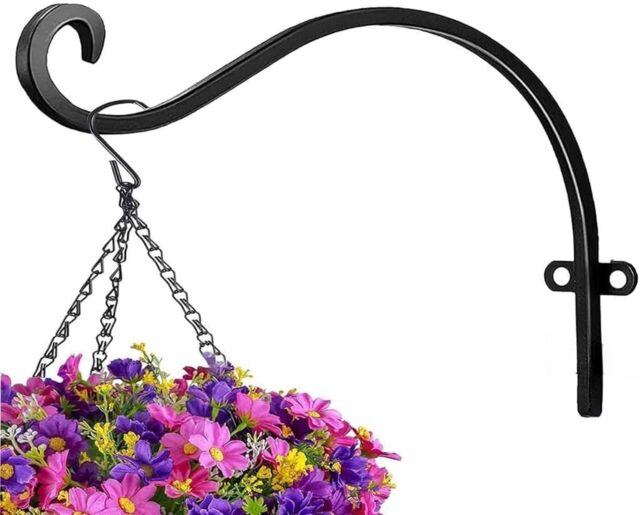 "Marco Paul 8"" Hanging Basket Bracket in Black" - image 1