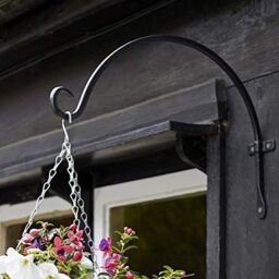"Marco Paul 8"" Hanging Basket Bracket in Black" - thumbnail 2