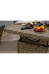 Royalcraft WENTWORTH 4pc Corner Lounging Set in Natural - thumbnail 4