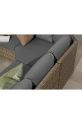 Royalcraft WENTWORTH 4pc Corner Lounging Set in Natural - thumbnail 3