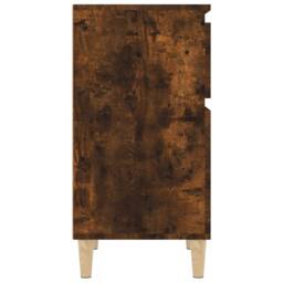 Berkfield Home Bedside Cabinets 2 pcs Smoked Oak 40x35x70 cm in Brown - Size: 40 x 35 x 70 cm - thumbnail 7