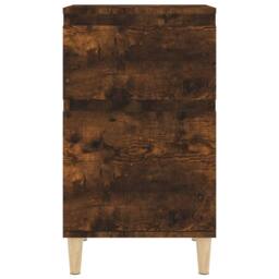 Berkfield Home Bedside Cabinets 2 pcs Smoked Oak 40x35x70 cm in Brown - Size: 40 x 35 x 70 cm - thumbnail 6