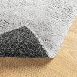 Berkfield Home Rug HUARTE Short Pile Soft & Washable Grey 80x200 cm - Size: Medium - thumbnail 5