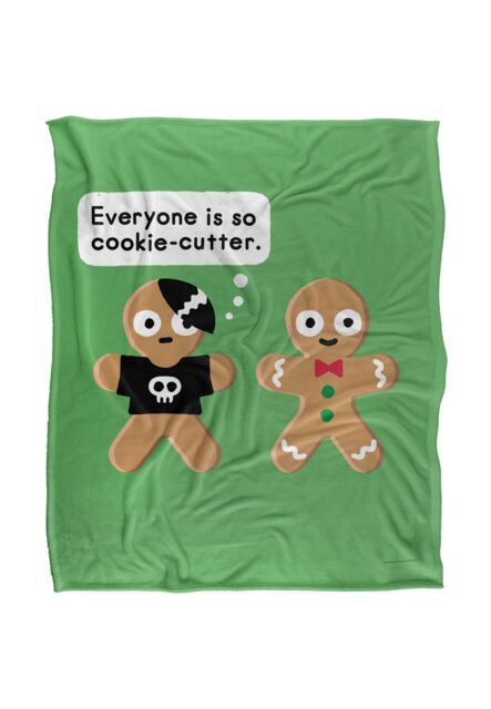 David Olenick A Snap Judgement Silky Touch Super Soft Throw Blanket 152 X 127 cm in White - image 1