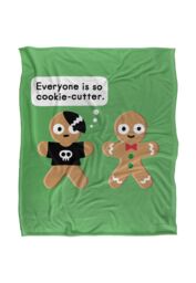 David Olenick A Snap Judgement Silky Touch Super Soft Throw Blanket 152 X 127 cm in White - thumbnail 1