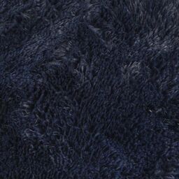 Berkfield Home Shaggy Rug High Pile NAVARRA Navy 240x240 cm Polyester in Blue - Size: Medium - thumbnail 9