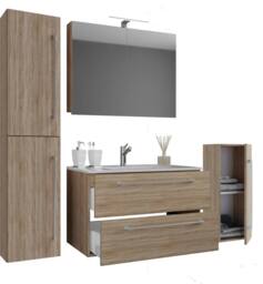 VCM 5-piece washbasin washbasin Badinos SC in Natural - thumbnail 4