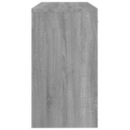 Berkfield Home Durable Desk with Drawer&Cabinet Grey Sonoma 100x40x73 cm Enginee - Size: 100 x 40 x 73 cm - thumbnail 7