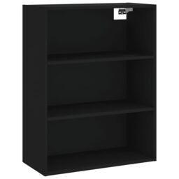Berkfield Home Highboard Black 69.5x34x180 cm Engineered Wood - thumbnail 5