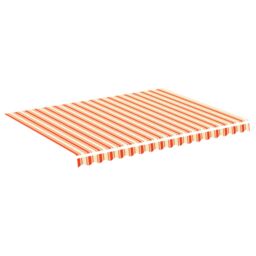 Berkfield Home Replacement Fabric for Awning Yellow & Orange 4x3 m - thumbnail 2
