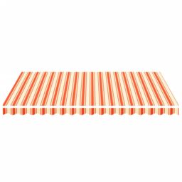 Berkfield Home Replacement Fabric for Awning Yellow & Orange 4x3 m - thumbnail 3
