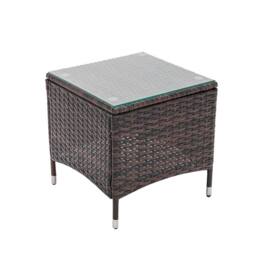 MCC Direct Rattan Sun lounger Duo & Table Set Venice in Brown - Size: 1 Pack - thumbnail 3