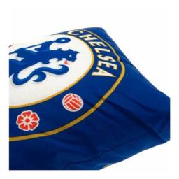 Chelsea FC Official Football Crest Cushion in Blue - thumbnail 3