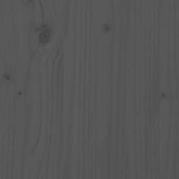 Berkfield Home Beautiful Bed Headboard Grey 96x4x100 cm Solid Wood Pine - Size: 96 x 4 x 100 cm - thumbnail 8