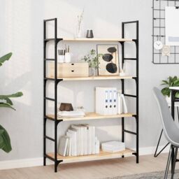 Berkfield Home Floating Shelf 100x30x2 cm Untreated Solid Wood Acacia in Brown - Size: 100 x 30 x 2 cm - thumbnail 1