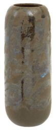 Orsina Brown Vase, Boho Chic Decorative Vase, Modern & Contemporary Stoneware Tall Vase, Large Vase for Homes - thumbnail 1
