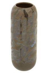 Orsina Brown Vase, Boho Chic Decorative Vase, Modern & Contemporary Stoneware Tall Vase, Large Vase for Homes - thumbnail 4