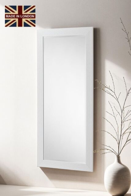 Yearn Mirrors Wave Gloss White Full length mirror 168.5x77cm - Size: 168.5x77 cm - image 1