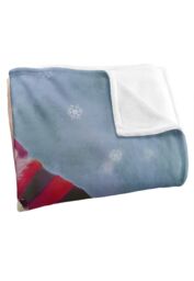 JQ Licensing Lc Christmas Santa Bear Hug Silky Touch Super Soft Throw Blanket 152 X 127 cm in White - thumbnail 3