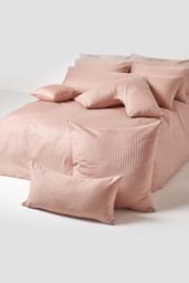Homescapes Continental Egyptian Cotton Pillowcase 330 TC, 40 x 80 cm in Taupe - thumbnail 4