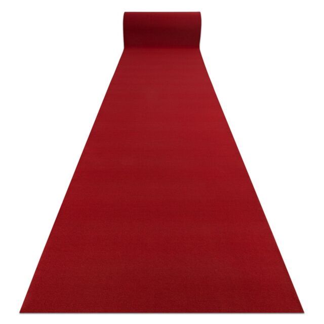 RugsX Anti-Slip Rumba Runner in Red - Size: 80 cm x 250 cm - image 1