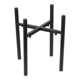 KORVIXA Metal Plant Stand Black Extendable - Size: 500mm - thumbnail 1
