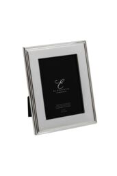 "ELEGANCE Silver Plated Rib Edge Frame Gift Boxed 5"" x 7"""