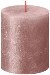 KDMD Pink Bolsius Rustic Shimmer Metallic Candle 80 x 68 mm - thumbnail 2