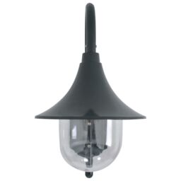 Berkfield Home Garden Wall Lamp E27 42 cm Aluminium Dark Green - thumbnail 3